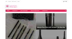 Desktop Screenshot of loucaspormakeup.com